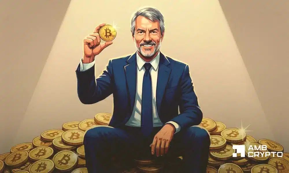 Michael Saylor's Bitcoin Strategy: Will Falling Activity Impact His Next Move?