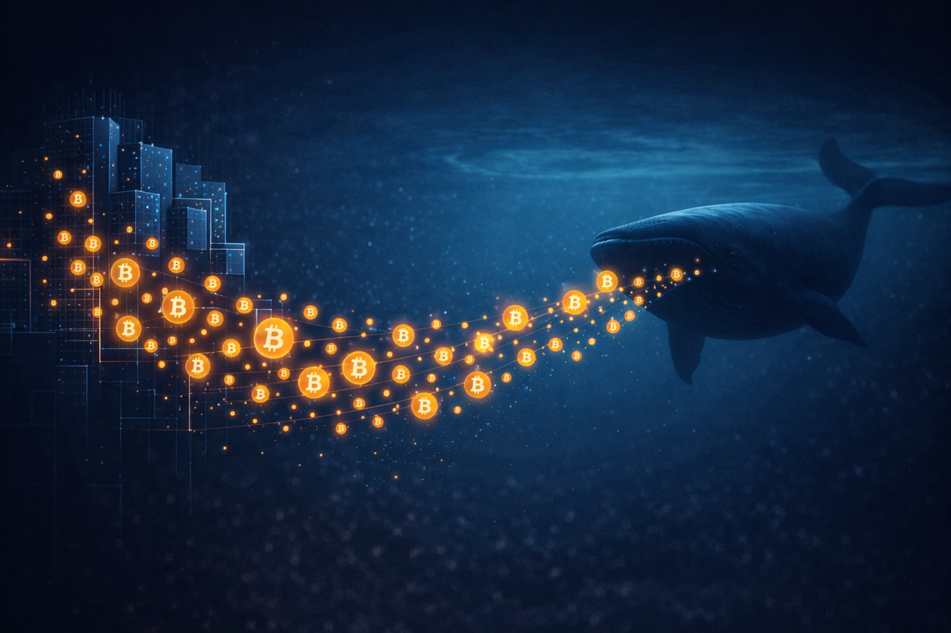 Surge in Bitcoin Whale Outflows Indicates Potential Accumulation