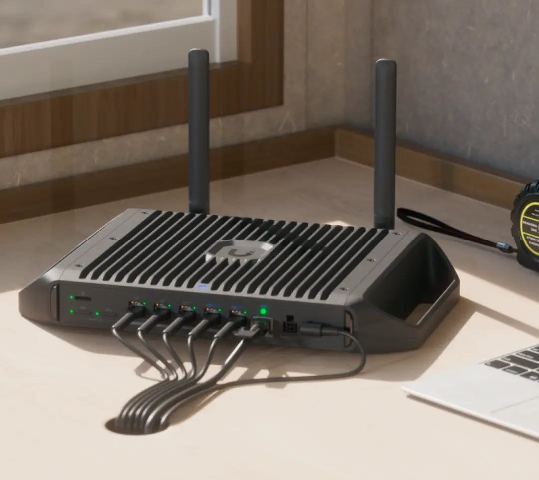 Ubiquiti Unveils Rugged Fanless WiFi 7 Router in New Industrial Lineup